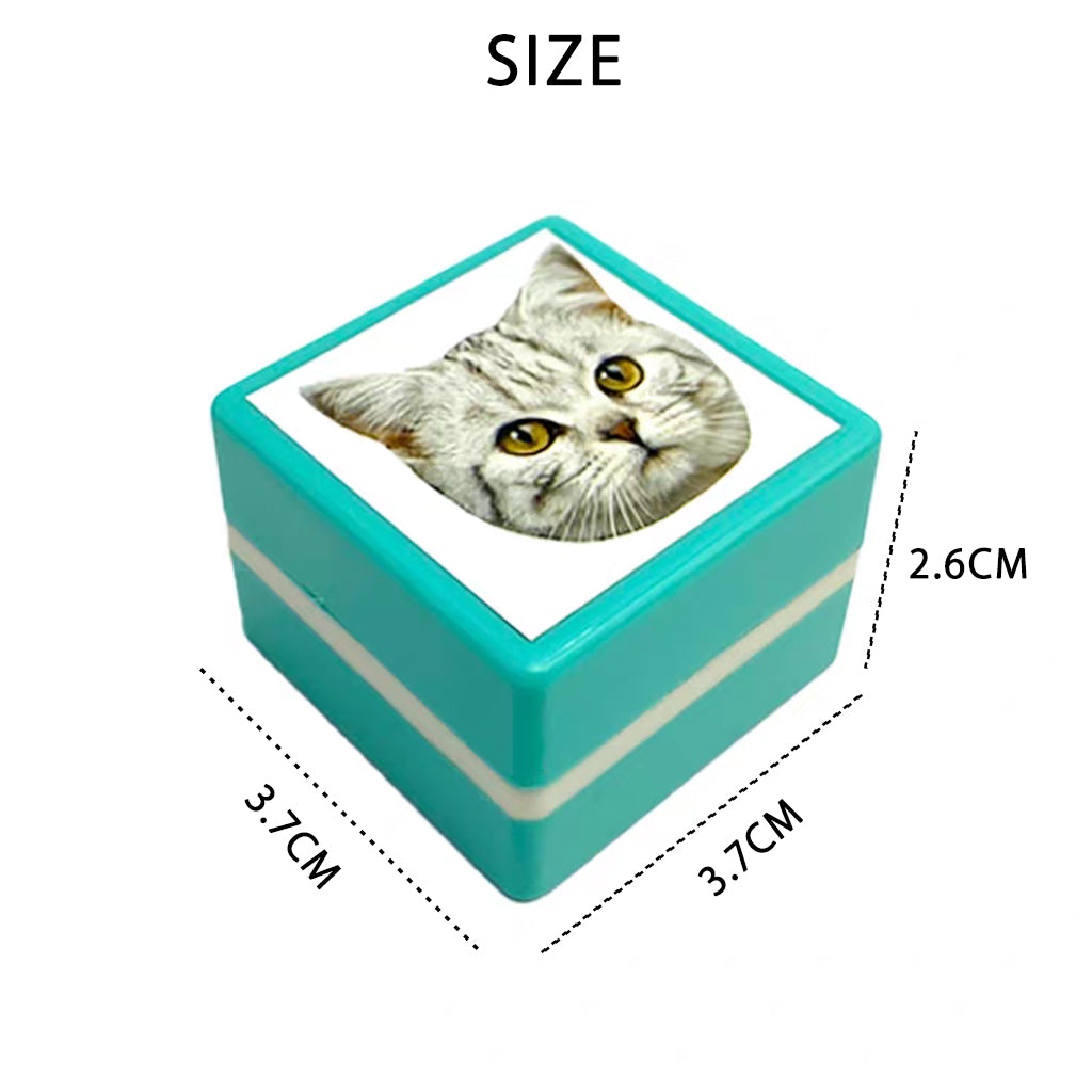 スタンプ オリジナル 画像あり オーダーメード 作成 補充インク付 キャップレス 可愛い 印鑑 イラストスタンプ キャラクター はんこ