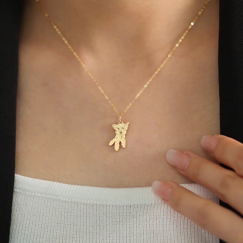 【写真入り 名入れ】シルバー925 ネックレス S925 シルバー 金属アレルギー対応 レディース ペンダント オーダーメイド オリジナル ペット プレゼント ギフト ペット供養 思い出 オーダー オリジナルグッズ メモリアルグッズ