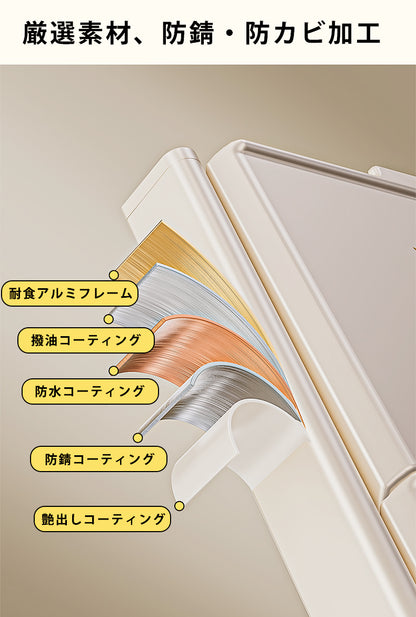 キッチンラック 2段/3段/4段 吸着式 壁付け 折り畳み式 壁を傷つけない 賃貸 食器ラック ウォールラック 収納棚 キッチン収納 キッチン 洗面所 バスルーム 移動可能 調味料ラック おしゃれ キッチンシェルフ キッチン整理用品 省スペース 穴あけ不要 取り付け簡単