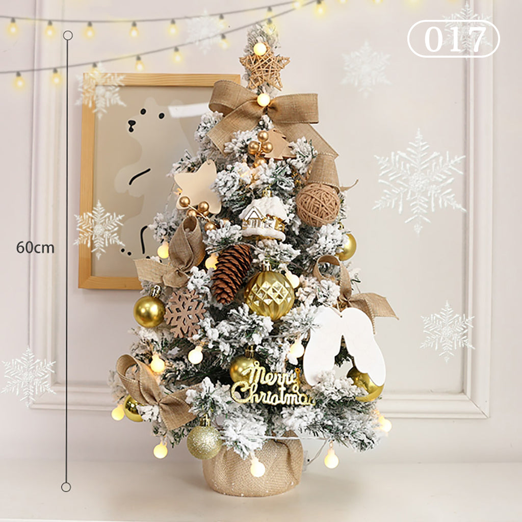クリスマスツリー ledライト付き オーナメント付き 卓上 飾り おしゃれ 北欧 ナチュラル 足隠し 60cm 45cm 40cm クリスマスグッズ