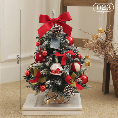 クリスマスツリー ledライト付き オーナメント付き 卓上 飾り おしゃれ 北欧 ナチュラル 足隠し 60cm 45cm 40cm クリスマスグッズ