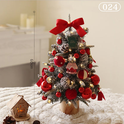 クリスマスツリー ledライト付き オーナメント付き 卓上 飾り おしゃれ 北欧 ナチュラル 足隠し 60cm 45cm 40cm クリスマスグッズ