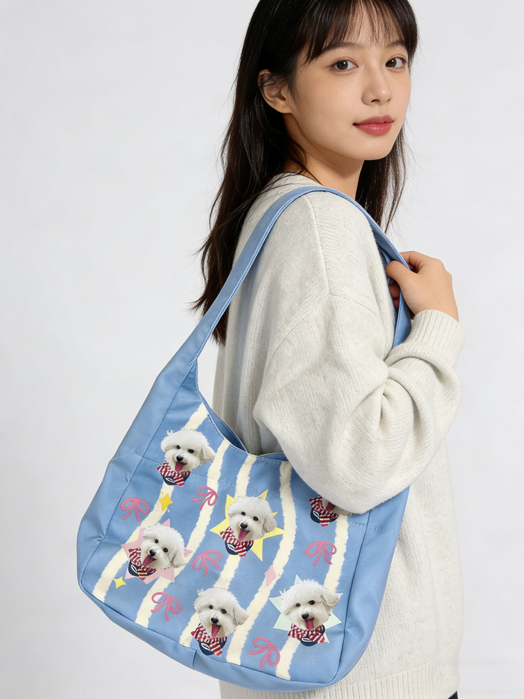 オーダーメイドでお写真や画像から作れる、丈夫なキャンバス生地のトートバッグ。日常にも旅行にも、思い出が寄り添う一品。