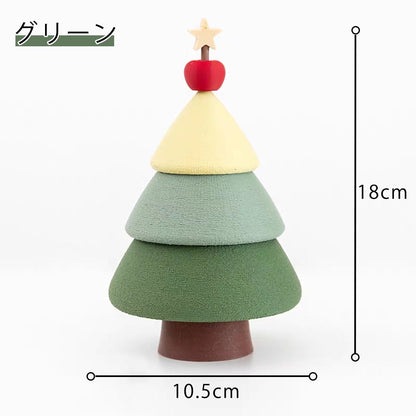 ジュエリーボックス プレゼントボックス クリスマスツリー 可愛い ピィアース 宝石箱 置物 小物入れ アクセサリーケース リングケース ジュエリーケース クリスマスギフト クリスマスプレゼント - RabbPig