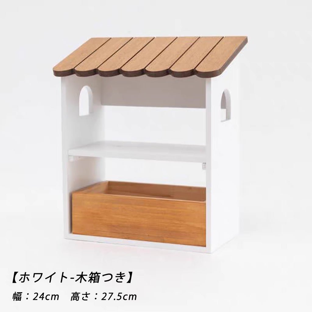 小物収納 玄関収納 可愛い 鍵 収納ケース 収納ボックス 木製 ウッド 雑貨 小物置き 卓上 収納 飾る インテリア小物 ギフト プレゼント - RabbPig