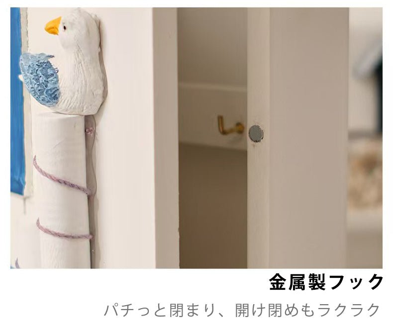 キーホルダーケース 鍵収納 可愛い 小屋型 キーホルダー収納 キーフック 鍵かけ 吊るし収納 引っ掛け収納 木製 北欧 雑貨 壁掛け フック 収納 インテリア 壁面収納 ナチュラル収納 - RabbPig