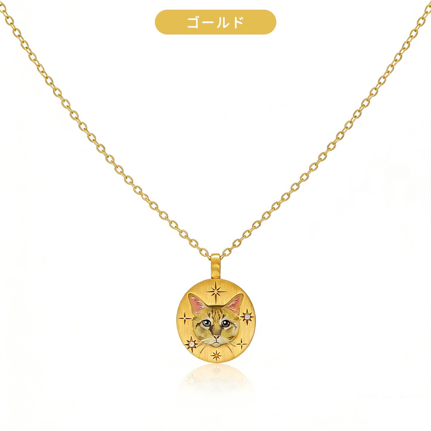 【写真入り 名入れ】ネックレス ステンレス ペンダント 金属アレルギー対応 写真 レディース ペンダント オーダーメイド オリジナル ペット プレゼント ギフト ペット供養 思い出 オーダー オリジナルグッズ メモリアルグッズ - RabbPig