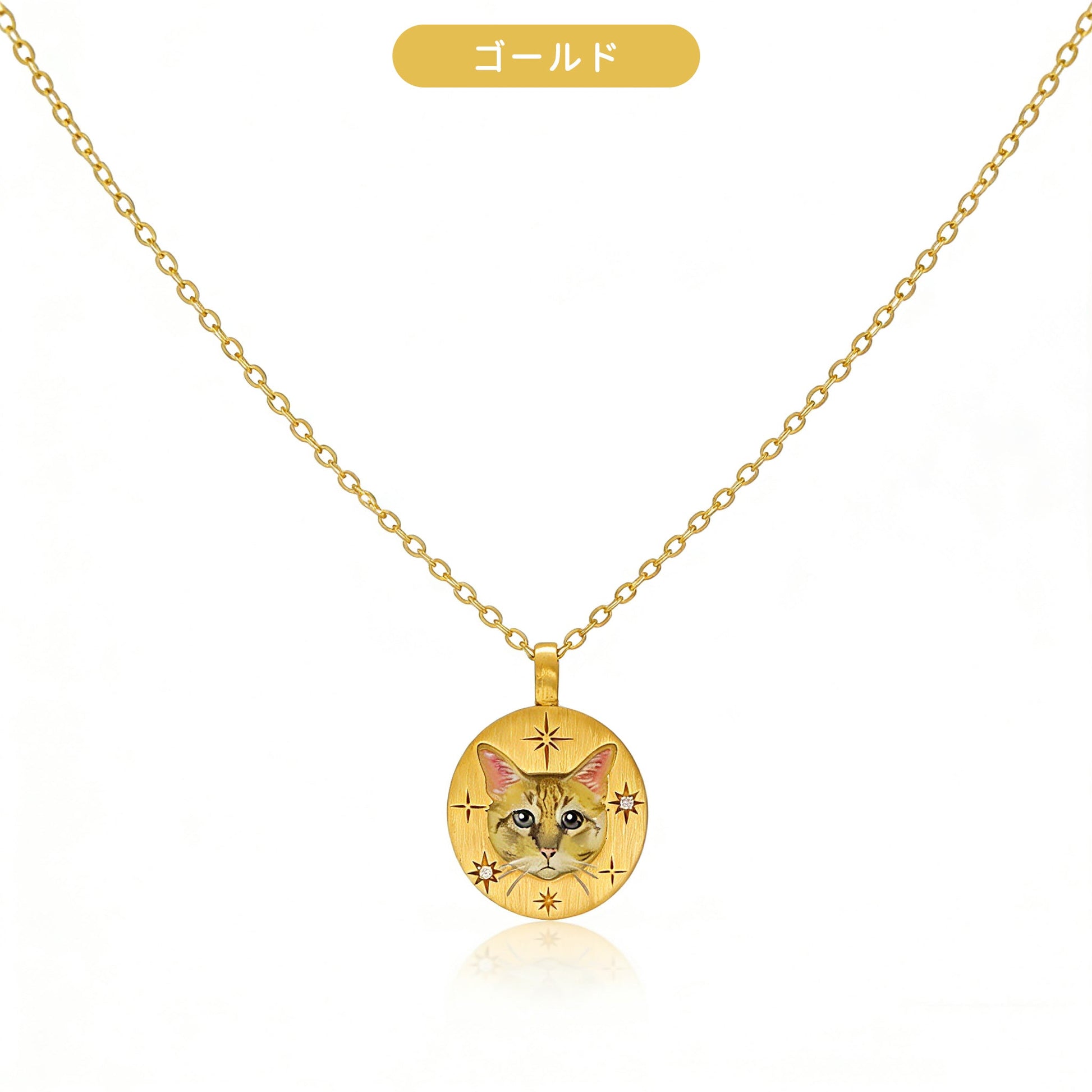 【写真入り 名入れ】ネックレス ステンレス ペンダント 金属アレルギー対応 写真 レディース ペンダント オーダーメイド オリジナル ペット プレゼント ギフト ペット供養 思い出 オーダー オリジナルグッズ メモリアルグッズ - RabbPig
