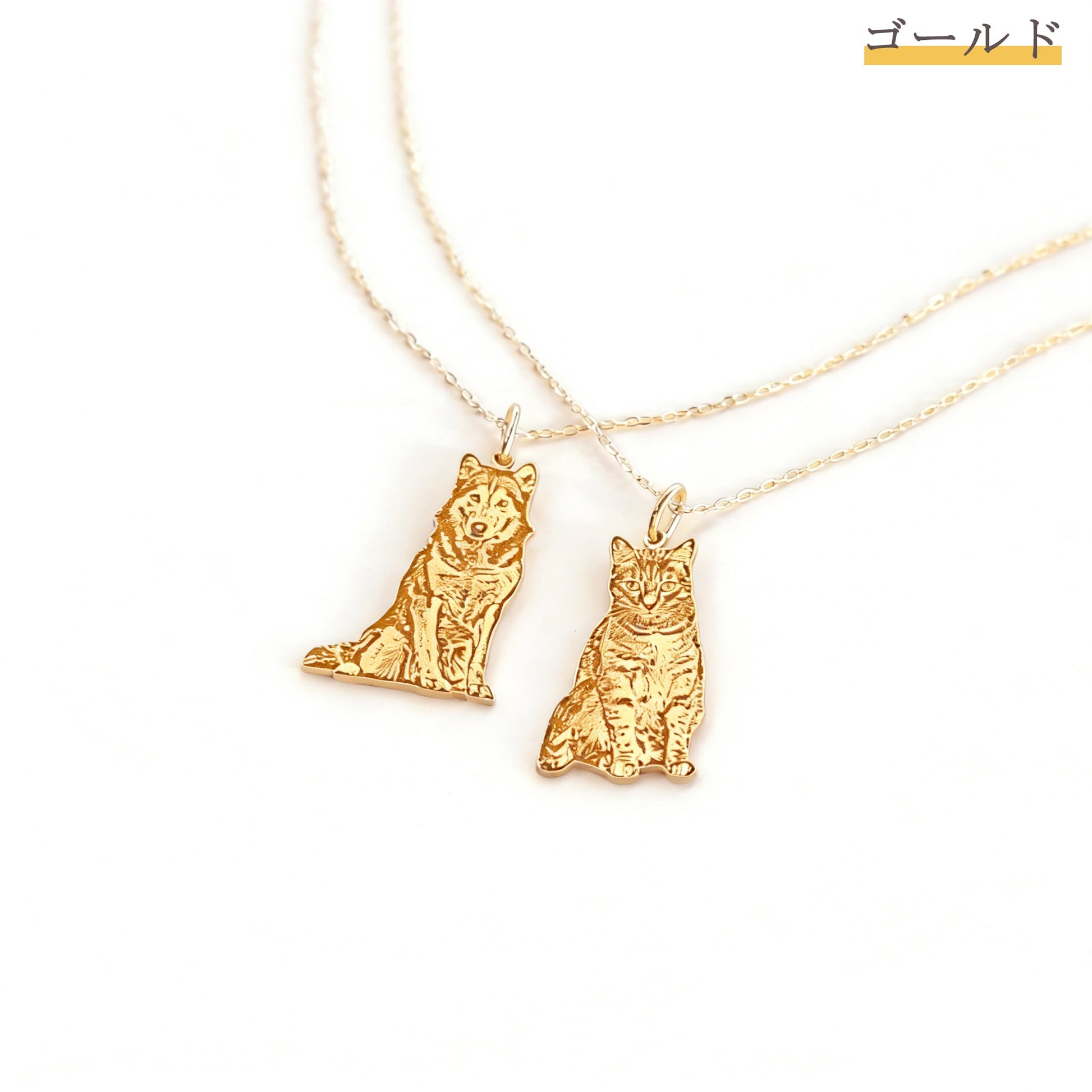 【写真刻印 名入れ】ネックレス ステンレス ペンダント 金属アレルギー対応 写真 全身刻印 レディース オーダーメイド オリジナル ペット プレゼント ギフト ペット供養 思い出 オーダー オリジナルグッズ メモリアルグッズ - RabbPig